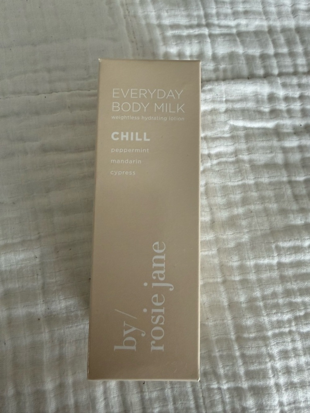 NEW Rosie Jane Everyday Body Milk Weightless Hydrating Lotion Chill 5 oz